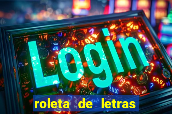 roleta de letras stop online